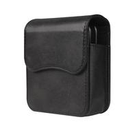 Marsupio per Uomo Pelle Compatibile con Samsung Galaxy Z Flip 6/5/4/3/Z Flip/Motorola RAZR 40 Ultra, Fondina Porta da Cintura Sacchetto Uomo Cintura Borsello Compatibile con Huawei P50 Pocket/Pocket S