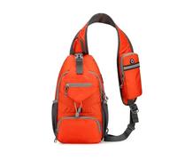 Marsupio Petto Uomo Zaino A Tracolla Impermeabile Antifurto A A Borsa A For Bicicletta Sportiva Da Trasporto For Il Weekend(Orange)