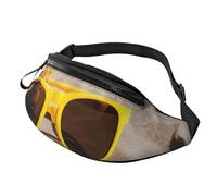 Marsupio Pineapple Fruit Sunglasses Sand Beach Printed Bum Bag Pratica Marsupi Casuale Marsupi Alla Per Escursionismo Sportivo Running
