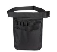 Marsupio porta attrezzi in tessuto oxford impermeabile, scomparti multipli e chiusure sicure in cerniera per riparazione manuale,con cintura regolabile in nylon per elettricista, tecnica manutenzione