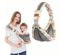 Marsupio porta-bebè per neonati dalla nascita, multifunzione On the Go, per neonati da 0 a 36 mesi, bambini piccoli fino a 15 kg Materiale di alta qualità: Materiale di alta qualità, morbido e traspir