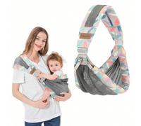 Marsupio porta-bebè per neonati dalla nascita, multifunzione On the Go, per neonati da 0 a 36 mesi, bambini piccoli fino a 15 kg Materiale di alta qualità: Materiale di alta qualità, morbido e traspir