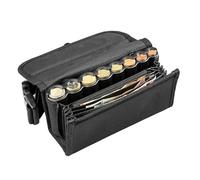 Marsupio Porta Soldi e Porta Monete - Portafoglio Cameriere - Portafoglio Benzinaio e Taxi - Portamonete con 8 Scomparti - Portasoldi con 4 Scomparti per Banconote - Cintura Regolabile - Nero