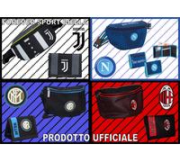 MARSUPIO & PORTAFOGLIO strappo ORIGINALE JUVENTUS - NAPOLI - INTER -MILAN SEVEN
