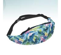 Marsupio portatile con stampa a foglie Borsa a tracolla alla moda alla moda