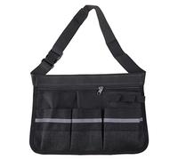 Marsupio portatile KTV Sala da pranzo Strumento di Pulizia di Stoccaggio Hotel Ristorante Pulitore Cameriere Cintura con Tasche Cintura, Nero