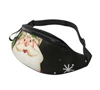 Marsupio primaverile con scritta "Happy Easter Holiday", per uomo e donna, alla moda, regolabile, per viaggi, sport, passeggiate, Merry Christmas., Taglia unica