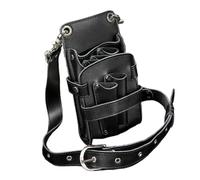 Marsupio professionale for forbici for capelli, borsa portaoggetti, strumento for parrucchiere Per conservare gli strumenti per parrucchieri(Black)