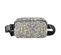 Marsupio retrò William Morris Forsythia alla moda per donne e uomini, piccola borsa a tracolla con tracolla regolabile per viaggi, palestra, lavoro