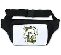 Marsupio Robin Hood Skull Archer Take from The Rich Give to The Poor Marsupio Bianco