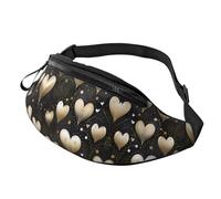 Marsupio Sea Sunset Flying Dragon per uomo e donna, borsa a tracolla regolabile, adatto per viaggi, escursionismo, escursionismo, corsa, Amore incandescente, Taglia unica