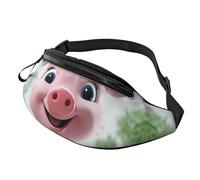 Marsupio sorridente per uomo donna moda marsupio regolabile borse a tracolla ovunque marsupio