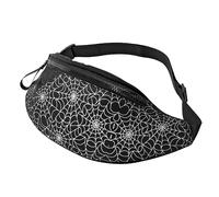 Marsupio Spider Web Marsupio Marsupio alla moda Mani libere per donna Uomo Escursionismo Corsa Viaggi