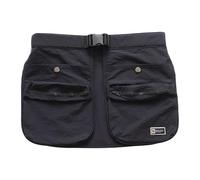 Marsupio sportivo con chiusura a cerniera e design ergonomico, per escursionismo, ciclismo e allenamento, impermeabile, Colore: nero., Bellezza di massa