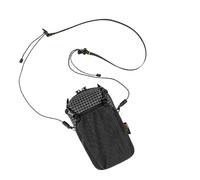 Marsupio sportivo per corsa palestra borsa per telefono con porta bottiglia d'acqua unisex accessorio fitness borsa porta bottiglia d'acqua pacchetto moda telefono cintura cintura, Nero con cinturino