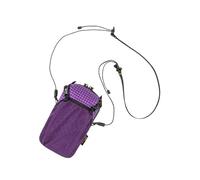 Marsupio sportivo per corsa palestra borsa per telefono con porta bottiglia d'acqua unisex accessorio fitness borsa porta bottiglia d'acqua pacchetto moda telefono cintura cintura, Viola con cinturino