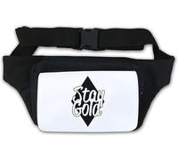 Marsupio Stay Gold Black Diamond Logo Marsupio Bianco