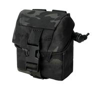 Marsupio Tattico Compatto con Sistema Molle, Mini Borsa Portaoggetti Multiuso per Cintura con Funzione Regolabile, per Sport All'aria Aperta Ed Escursionismo(Bkcp)