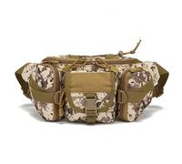 Marsupio Tattico, Marsupio Militare Impermeabile Con Tracolla Regolabile per La Vita Quotidiana Ciclismo Campeggio Escursionismo(Desert Digital)
