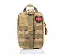Marsupio Tattico Multifunzionale,Kit Di Salvataggio For Alpinismo All'aperto,Kit Di Pronto Soccorso Medico Portatile,Organizer Da Viaggio For Attività All'aperto,Veicoli(Mud color)