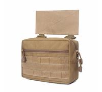 Marsupio Tattico Multiuso con Anello e Passante per Il Trasporto Sottoaddominale, Borsa per Accessori Tattici, Zaino(Brown)