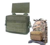 Marsupio Tattico Multiuso con Anello e Passante per Il Trasporto Sottoaddominale, Borsa per Accessori Tattici, Zaino(Green)