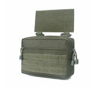 Marsupio Tattico Multiuso con Anello e Passante per Il Trasporto Sottoaddominale, Borsa per Accessori Tattici, Zaino(Green)