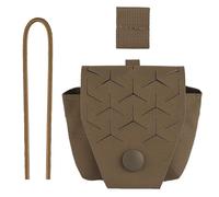 Marsupio Tattico per Esterni EDC, Kit di Attrezzi da Caccia Multifunzionale, Borsa Tattica Regolabile per Cintura di Servizio, Gilet MOLLE e Zaino(Brown)