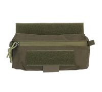 Marsupio Tattico Petto Mini Drop Pouch, Versatile Zaino Medico Multiuso, Resistente Organizer per Attrezzi In Nylon per Gilet da Petto(Green)