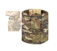 Marsupio Tattico Pieghevole Per Bottiglia D'acqua, Borsa A Rete Molle Per Riporre Oggetti Vari, Impermeabile, Camuffare Nylon 19 * 23cm