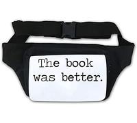 Marsupio The Book was Better I Love Reading, bianco