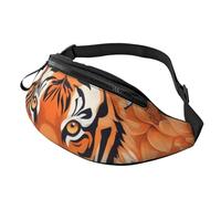 Marsupio Tiger Stripes Oranges Pattern Printed Fanny Pack Bag Leggera Marsupi Casuale Borse A Tracolla Per Escursionismo Running Ciclismo