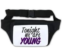 Marsupio Tonight We are Young, colore: bianco