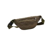 Marsupio trapuntato elegante borsa a tracolla con tracolla regolabile grande capacità borse a tracolla per viaggi all'aperto, Verde, As shown in the figure