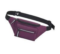 Marsupio unico ed elegante, comodo da indossare, con ampio spazio per lo sport e i viaggi, Viola