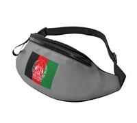 Marsupio unisex con stampa bandiera dell'Afghanistan, accessorio da viaggio, adatto per occhiali da sole, chiavi, power bank, telefoni