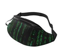 Marsupio unisex con stampa di Hacker Era, accessorio da viaggio per occhiali da sole, portafogli, passaporti e chiavi