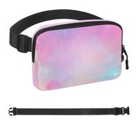 Marsupio unisex Tie Dyeing Art-231: marsupio alla moda, borse a tracolla sportive sottili alla moda per jogging escursionismo escursionista donna uomo, multicolore, 4 x 23 x 15 cm, Multicolore,