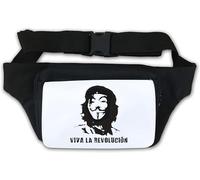 Marsupio Viva La Revolucion Guy Anonymous Mask Graphic Bianco
