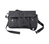 Marsupium per Makeup Maker - Borsa Organizzatore Cosmetico per Attore con Cintura per Pennelli Trucco Professionali, Trasportatore di Trucco | Actor Professional Make -Up Borsa, Nero,