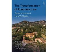 Marta Cantero Gamito The Transformation of Economic Law (Copertina rigida)