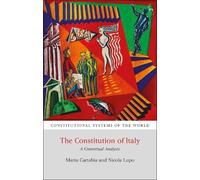 Marta Cartabia Nicola Lupo The Constitution of Italy (Tascabile)