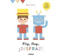 Marta Comín Flip, Flap, ¡Disfraz (Libro di cartone)