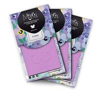 MARTA LA FARFALLA Tris Card e Tessere Profumate Floral appendibili Profumo Fiorito e al Gelsomino per Armadio, Cassetti e Auto - Set 3 Pezzi