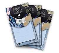 MARTA LA FARFALLA Tris Card e Tessere Profumate Silver Water appendibili alla Menta e Lavanda per Armadio, Cassetti e Auto - Set 3 Pezzi