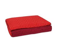 Marta Marzotto_ Trapuntino Singolo Double Face Art. Cobra - Copriletto Primaverile Leggero in Microfibra - Rosso/Bordeaux 170x270 cm