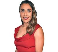 Marta Vieira Da Silva (Red) Half Body Buddy Cutout