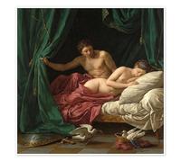 Marte e Venere, un'allegoria della pace Poster 60 x 60 cm Quadri Decorazione per pareti