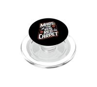 Marte Il Vero Tappeto Rosso Divertente Spazio Pianeta Marte PopSockets PopGrip per MagSafe