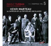Henri Marteau Henri Marteau: 24 Capricen Op. 25 Für Violine Und Klavier (CD)